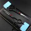 Hair Cutting Scissors, Professional japan 440c 6 inch black cut hair scissors cutting barber haircut thinning shears hairdressing scissors BY ZZYY (Color : Cutting) view 3