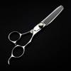 Hair Cutting Scissors, Japan steel 6 inch hair salon scissors beauty cutting barber haircut Curved Thinning shears hairdressing scissors BY ZZYY (Color : Set) view 4