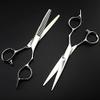Hair Cutting Scissors, Professional 6 inch Upscale japan 440c 9cr13 hair scissors set cutting barber makeup salon thinning shears hairdressing scissors BY ZZYY (Color : Set) view 1