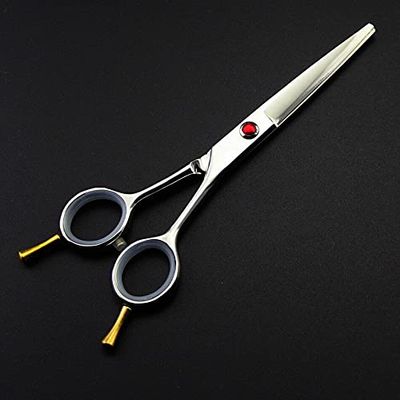 Hair Cutting Scissors, Professional 5. 5 inch Japan440c 9cr13 Two- tailed cutting shears barber cut hair scissors set hairdressing scissors BY ZZYY (Color : Cutting scissor)