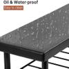 Dkelincs Massage Table 75 Long 29.5 Wide Stationary Massage Bed Heavy Duty Spa Salon Treatment Bed Beauty Massage Table Tattoo Bed with Memory Foam Layer Pillow Therapy Bed, Black view 2