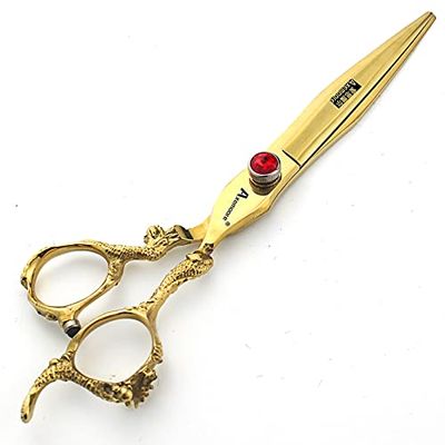 6 inch professional hairdressing scissors, high-quality stainless steel cutting scissors, stylist/home hairdressing tools