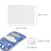Classycoo Compressed Towel 100 PCS Mini Tablets Disposable Portable Face Towel Cotton Coin Tissue for Travel, Camping, Hiking, Sport, Home Hand Wipes&Other Outdoor Activities (Blue) view 2