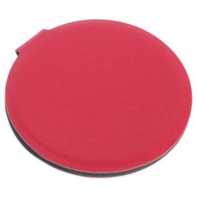 SOLUSTRE 2pcs Folding Pu Leather Pocket Mirrors for Women Chic Travel Makeup Mirror Portable Compact Handheld Beauty Blush Girls and Friends