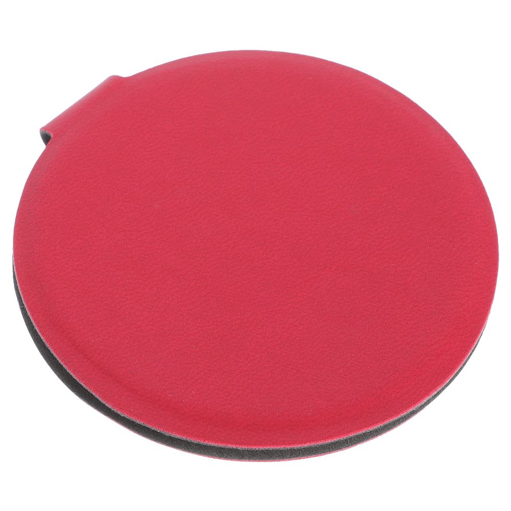 SOLUSTRE 2pcs Folding Pu Leather Pocket Mirrors for Women Chic Travel Makeup Mirror Portable Compact Handheld Beauty Blush Girls and Friends