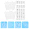 1set Lotion Bag Liquid Packaging Bags Refillable Empty Storage Sample Bags Shampoo Lotion Storage Bags Cosmetic Aluminized Pure Aluminum Composite Disposable Travel White view 3