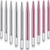 10 Pieces Microblading Pens Manual Eyebrow Microblade Pens Aluminum Hand Tools Light Manual Holder for Makeup Supplies Salons,2 Colors(Silver, Pink) view 1