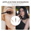 SOLUSTRE 6pcs Dual-headed Eyeshadow Brush Compact Handheld Applicator for Makeup Artists and Beginners Soft and Comfortable Tips for Effortless Blending Eyeshadow Makeup Accessory view 2