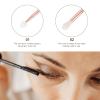 SOLUSTRE 6pcs Dual-headed Eyeshadow Brush Compact Handheld Applicator for Makeup Artists and Beginners Soft and Comfortable Tips for Effortless Blending Eyeshadow Makeup Accessory view 3