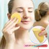 120 Pcs Facial Sponge Compressed, Luxiv Face Cleansing Sponge Estheticians Compressed Makeup Facial Sponge Round Wash Face Sponges for Women Compress Exfoliating Removal Sponge (Pink+Yellow) view 4