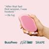 Bare August Glass Foot File Callus Remover- Heel Scraper & in Shower Foot Scrubber Dead Skin Remover - Pedicure Foot Buffer for Soft Feet view 2
