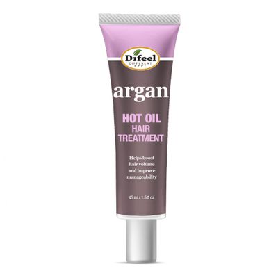Difeel Hot Oil Hair Treatment with Argan Oil 1.5 oz.