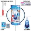 Convenience Kits International 6 PC Travel Toothbrush Kit for Men and Women Featuring: Soft Bristle Toothbrush and Cover view 2