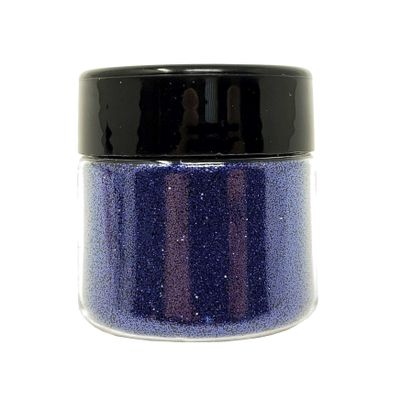 DIY Kit Creations: Biodegradable Royal Violet Ultra-Fine Cosmetic Grade Glitter 0.75 oz jar - Vegan & Made in The USA