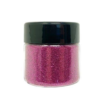 DIY Kit Creations: Biodegradable Magenta Pink Ultra-Fine Cosmetic Grade Glitter 0.75 oz jar - Vegan & Made in The USA