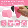 120 Pcs Facial Sponge Compressed, Luxiv Face Cleansing Sponge Estheticians Compressed Makeup Facial Sponge Round Wash Face Sponges for Women Compress Exfoliating Removal Sponge view 3
