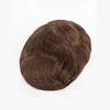 LLWear Toupee for Men Human Hair Mens Hair Pieces 0.06mm Soft Thin Skin Single Knotted Natural Wavy Men's Hair Replacement System with 8X10 Inch Cap #5(Dark Blonde Color) view 3