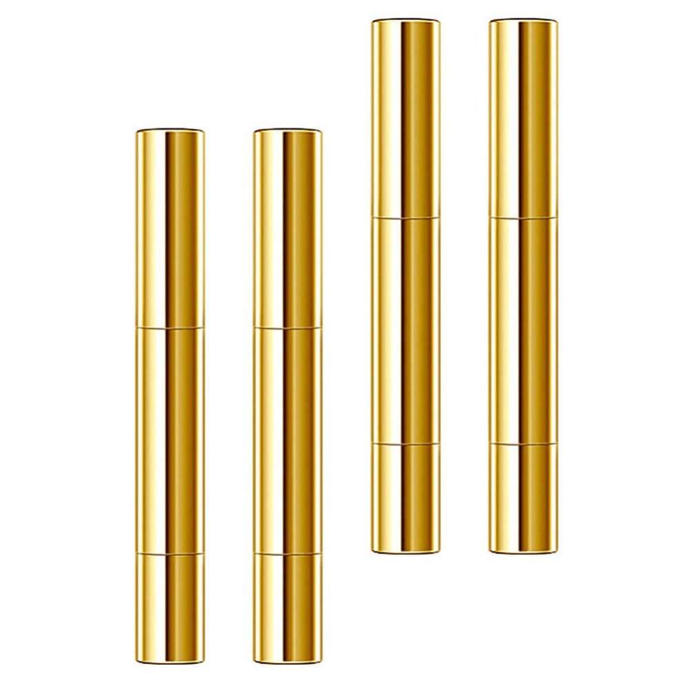 FOMIYES 4pcs Makeup Empty Tube Twisting Concealer Pens Lightweight and Leakproof for Travel Fill Lip Gloss Nail Polish Each