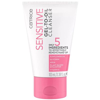 Gel to oil limpiador sensitive: 100 ml