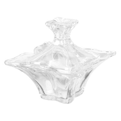 FOMIYES 1pc Nail Art Cup Lid Glass Container for Manicure and Pedicure for Nail Art Liquid Storage and Brush Cleaning Unique Design and Practical Usage for Home Salon Use