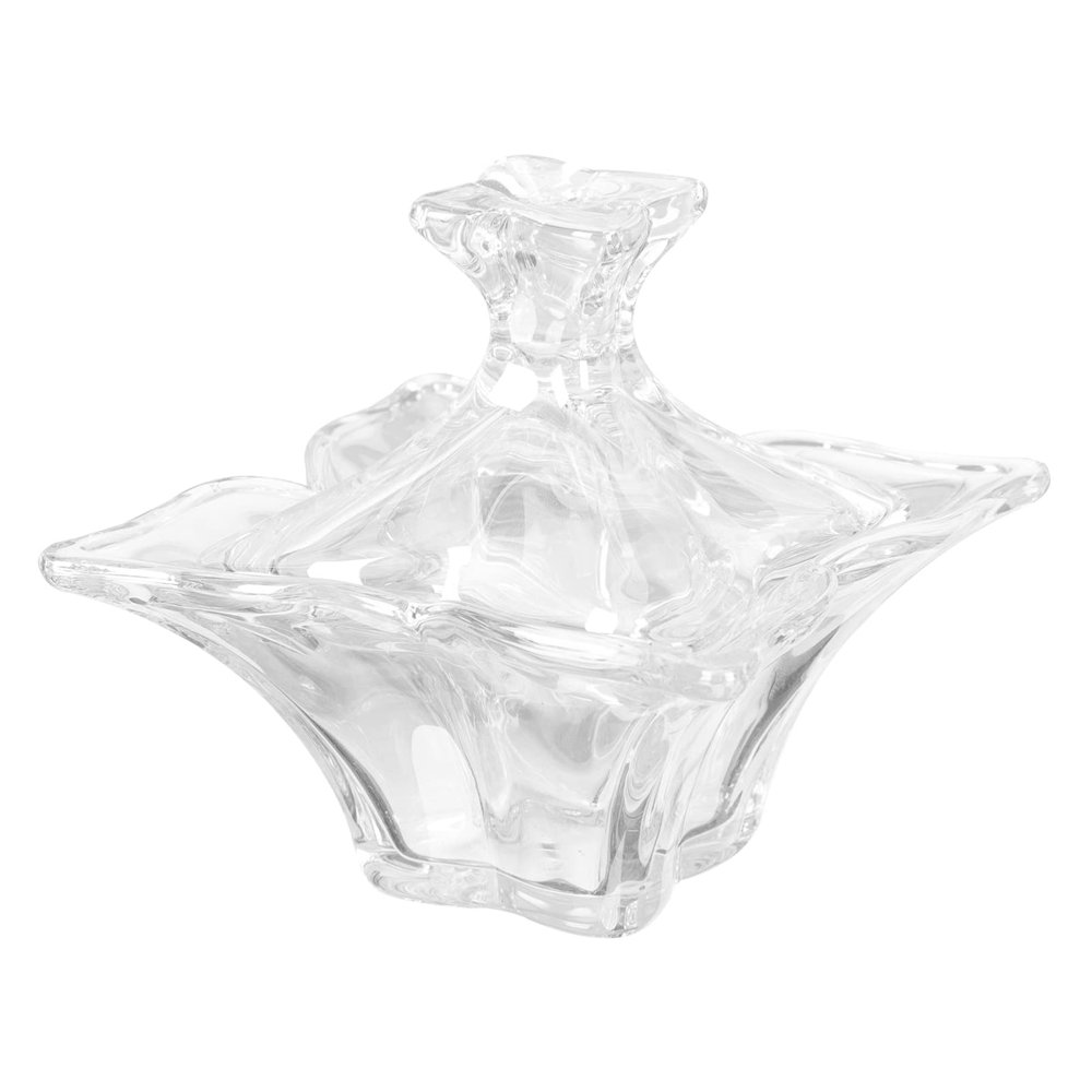 FOMIYES 1pc Nail Art Cup Lid Glass Container for Manicure and Pedicure for Nail Art Liquid Storage and Brush Cleaning Unique Design and Practical Usage for Home Salon Use