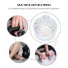 FOMIYES 1pc Nail Art Crystal Cup Nail Art Cup Glass Nail Container Glass Craft Cup for Manicure Nail Art Cup Manicure Glass Cup Manicure Pen Washing Glass Cup Nail Art Tool view 3