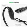 USB Charger Cable Fit for Hatteker-Cordless-Hair-Trimmer Pro Hair Clippers Beard Trimmer RFC-588 RFC-598 RFC-692 Shaver Razor Replacement Charging Power Cord view 4