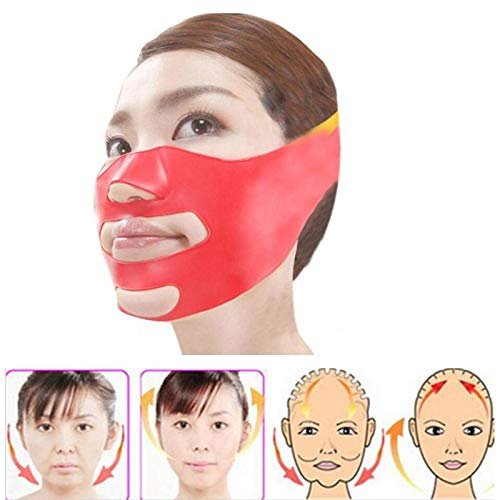 3D Molding Sleep Silicone Gel Slim Slimming Face Facial Care Skin Nose Up Lift Mask Thin Belt V Shape Lifting Beauty Brace Tool