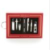 Perry Ellis Portfolio Men's 6 Pc Manicure Set, Blk, One Size view 3