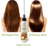KERATIN RESEARCH Brazilian Keratin Hair Blowout Treatment Professional Results Straightening and Smoothing Hair with Thermal Protection argan Oil Spray Queratina Keratina (ARGAN OIL SPRAY) view 2