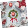 OSALADI Christmas Floral Headbands Christmas Wreath Crown Red Berry Headband Headpiece Head Wreath For Girls Women view 4