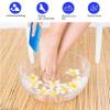 40 Pcs Pumice Stone for Feet Foot Scrubber Sponge for Feet Care and Callus Remover Mini Disposable Pumice Pads for Dead Skin Remover (Blue) view 3