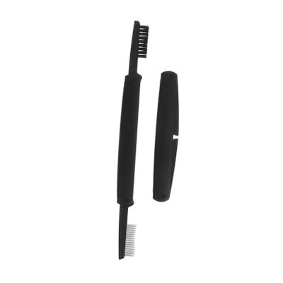 FOMIYES 2pcs Double-ended Eyelash and Brow Combs Multifunctional Eyebrow Brush Shaper and Eyelash Grooming Tool for Home and