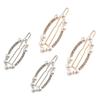 Beaupretty 4pcs Rhinestones Hair Clips for Women Elegant Barrette Creative Design for Daily Wear Special Occasions Hair Accessory for All Styles view 1