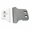 Adjustable Clipper Blades 2 Hole Bladeclipper Replacement Blades for Wahl Detailer #8290, 5 Star Razor Edger #8051, G-Whiz #8986, Hero #8991, Sterling Definitions #8085(Ceramic + Sliver Blade) view 4