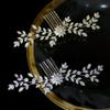 Aimee La Bride CZ Hair Comb Bride Wedding Hair Accessories Crystal Zirconia Comb Hair Clip Wedding Jewelry view 3