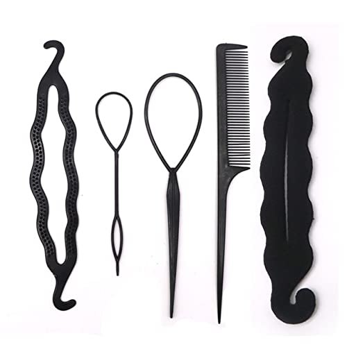 Aimee La Multi-Style Women Hair Accessories DIY Hair Styling Braiding Tools Magic Donut Hair Bun Maker Hairstyle Braider Twist Hair Clips