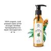 BRILLARE Pure Castor Oil, Natural & Cold Pressed, For Hair, Skin care, Nails & Eyelash, Strengthens Roots, Rich in Vitamin E, 200ml view 2