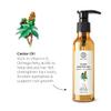BRILLARE Pure Castor Oil, Natural & Cold Pressed, For Hair, Skin care, Nails & Eyelash, Strengthens Roots, Rich in Vitamin E, 200ml view 3