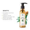 BRILLARE Pure Castor Oil, Natural & Cold Pressed, For Hair, Skin care, Nails & Eyelash, Strengthens Roots, Rich in Vitamin E, 200ml view 4