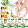 nbc BeautiLab Pedicure Kit Foot Soak Set: Bubble Salt, Sugar Scrub, Massage Mask, Massage Lotion in a Box, 4 Step Foot Spa Kit for Dry Feet, Calluses and Tired Feet(3 Set Jasmine) view 1