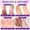 nbc BeautiLab Pedicure Kit Foot Soak Set: Bubble Salt, Sugar Scrub, Massage Mask, Massage Lotion in a Box, 4 Step Foot Spa Kit for Dry Feet, Softens Calluses, Tired Feet3 Set Lavender) view 3