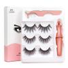 Magnetic Eyelashes Eyeliner Tweezers Eyeliner Kit Natural Look view 1