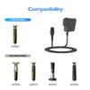 4.3V A00390 Power Cord Fit for Philips Norelco Oneblade QP2520, Multigroom Series MG3740 Trimmer Electric Shaver Razor Charger, Check Connector Before Purchase view 4