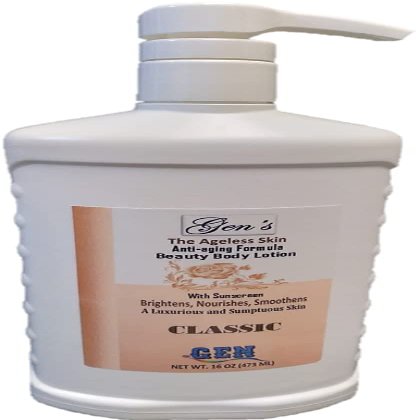 GEN Anti-aging Body Lotion - The Ageless Skin. Advanced Wrinkle Repair and Skin Restoration. 16 fl. oz. Variations (Pink)