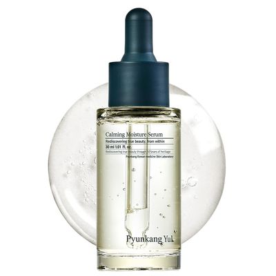 Pyunkang Yul Calming Moisture Serum for Strong Daily Moisturizing Power, Skin Revival & Soothing Care with Centella Asiatica, Tea Tree, 5 Hyaluronic Acids, Ceramide |