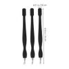 6pcs Dead Skin Push Nail Salon Supply Manicure Tools Pedicure Cutical Nippers Pusher Sponge Eyeshadow Applicator Cleaning Scraper Cuticle Pusher Xunxum Utensils Gel Pen Plastic Abs view 3