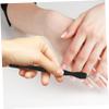 6pcs Dead Skin Push Nail Salon Supply Manicure Tools Pedicure Cutical Nippers Pusher Sponge Eyeshadow Applicator Cleaning Scraper Cuticle Pusher Xunxum Utensils Gel Pen Plastic Abs view 4