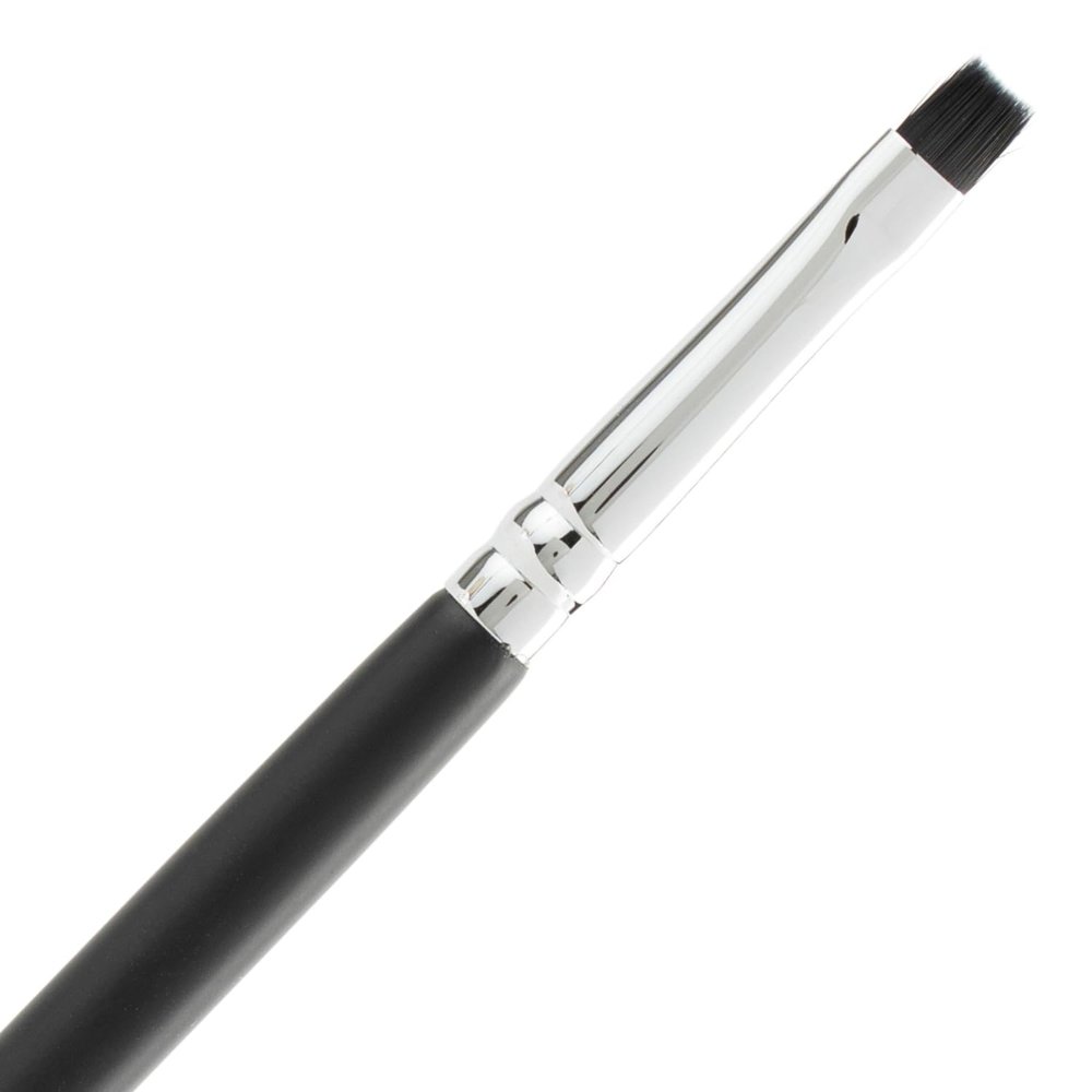 Beauty Junkees Small Eyeliner Brush - Ultra Thin Gel Eye Liner Brush for Precise Tightlining, Winged Cat Eyes