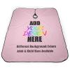 AMOU Customized Barber Cape, Personalized with Image Logo Salon Haircut Capes,Pink view 4